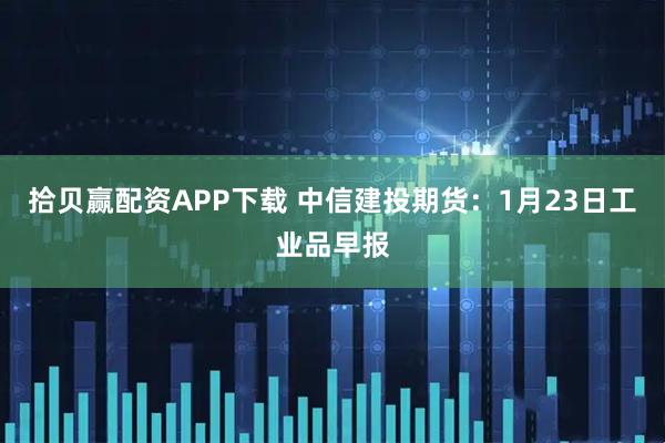 拾贝赢配资APP下载 中信建投期货：1月23日工业品早报